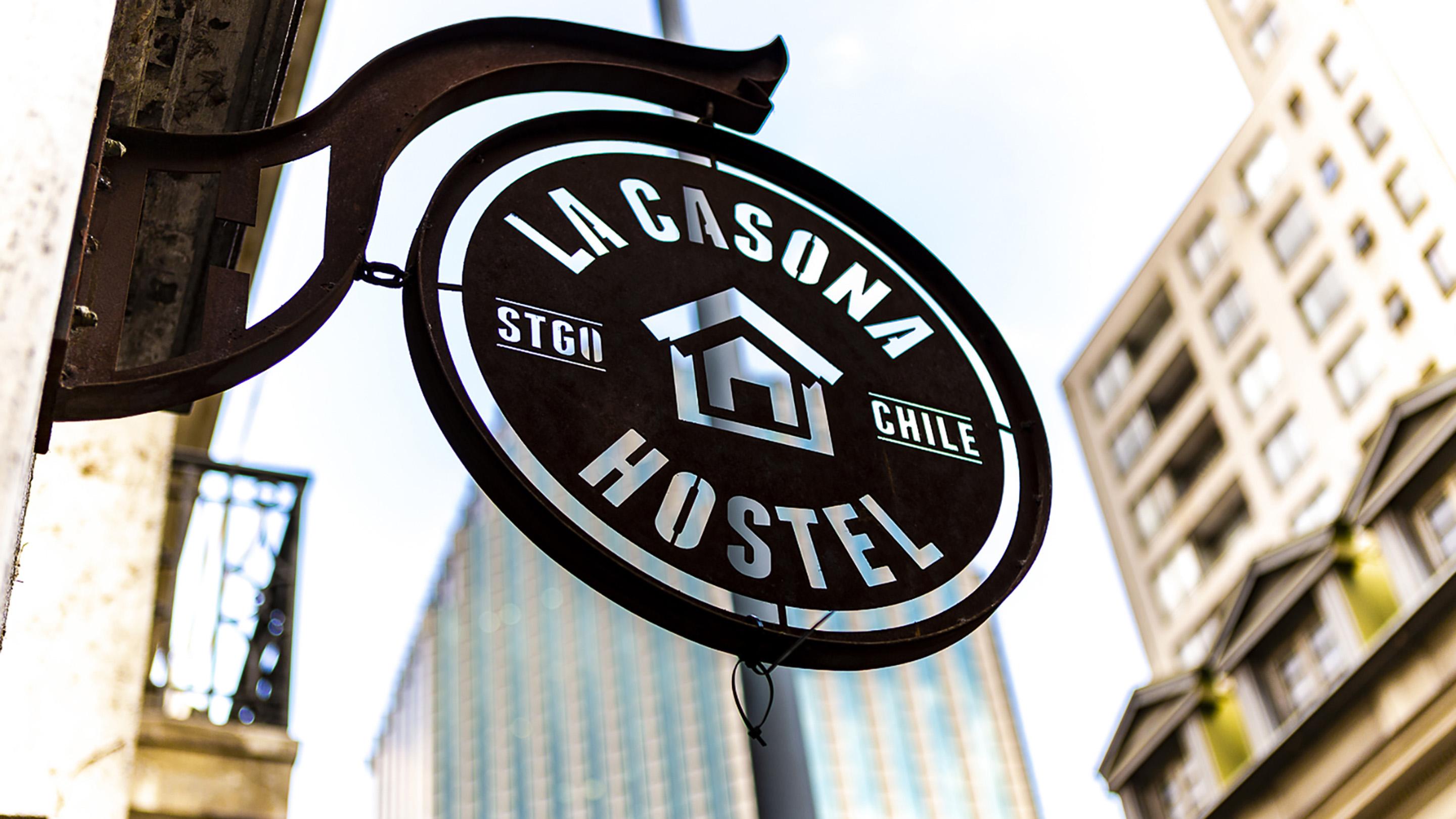 La Casona Hostel サンティアゴ エクステリア 写真